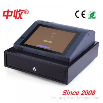 All in one android touch pos cash register